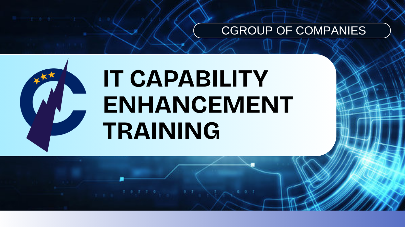 CGroup IT Capabilities Training